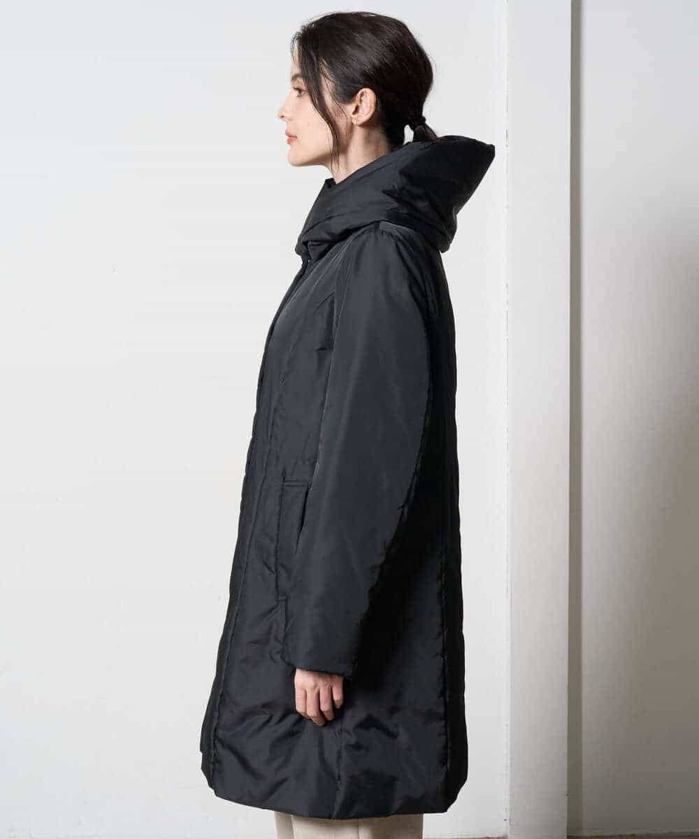 PYVAD44900 CHRISTIAN AUJARD(小さいサイズ)(メゾン ドゥ サンク) [暖か･軽い]フーディーダウンコート ブラック