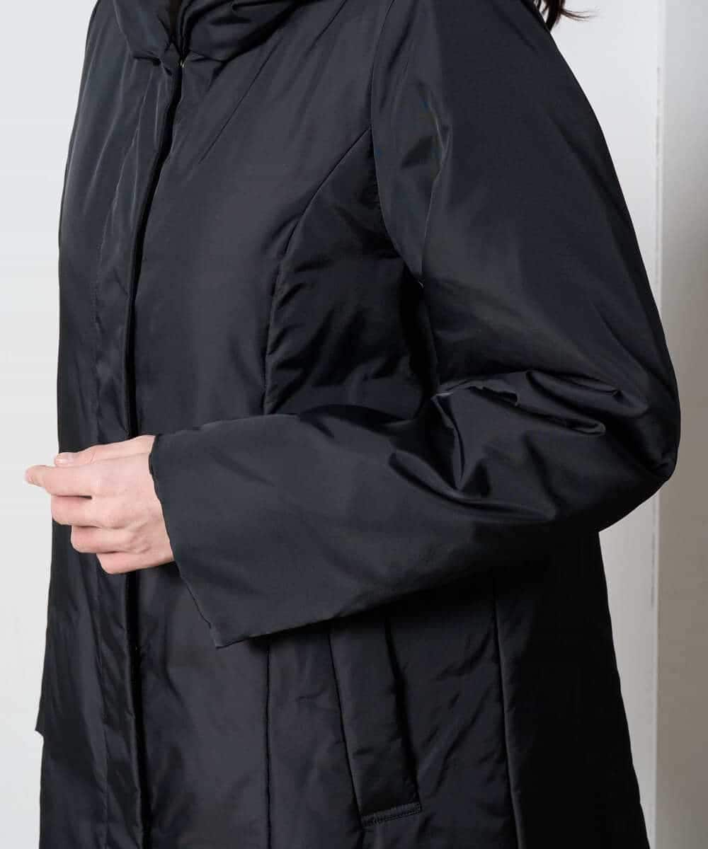 PYVAD44900 CHRISTIAN AUJARD(小さいサイズ)(メゾン ドゥ サンク) [暖か･軽い]フーディーダウンコート ブラック