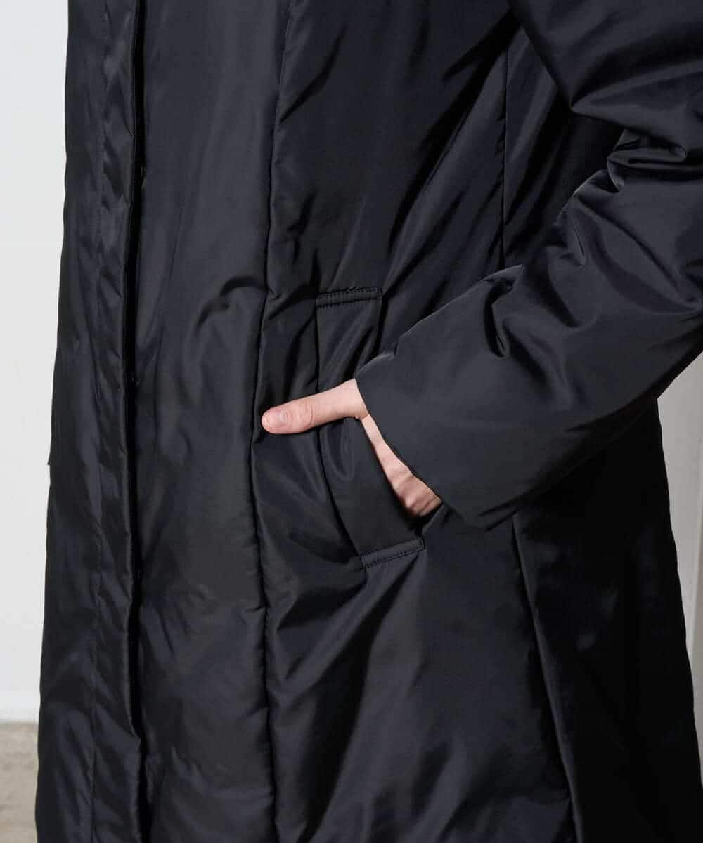 PYVAD44900 CHRISTIAN AUJARD(小さいサイズ)(メゾン ドゥ サンク) [暖か･軽い]フーディーダウンコート ブラック