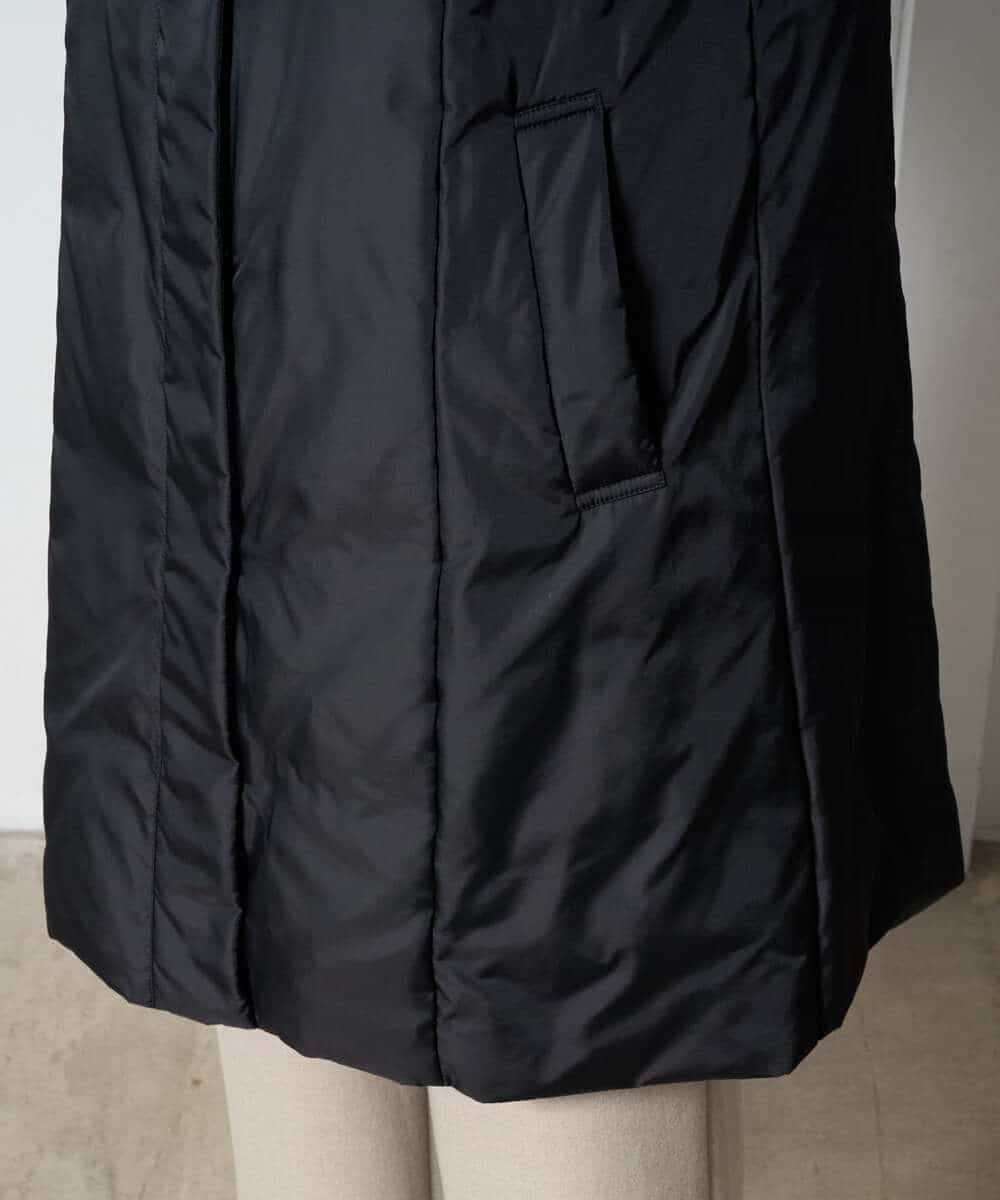 PYVAD44900 CHRISTIAN AUJARD(小さいサイズ)(メゾン ドゥ サンク) [暖か･軽い]フーディーダウンコート ブラック