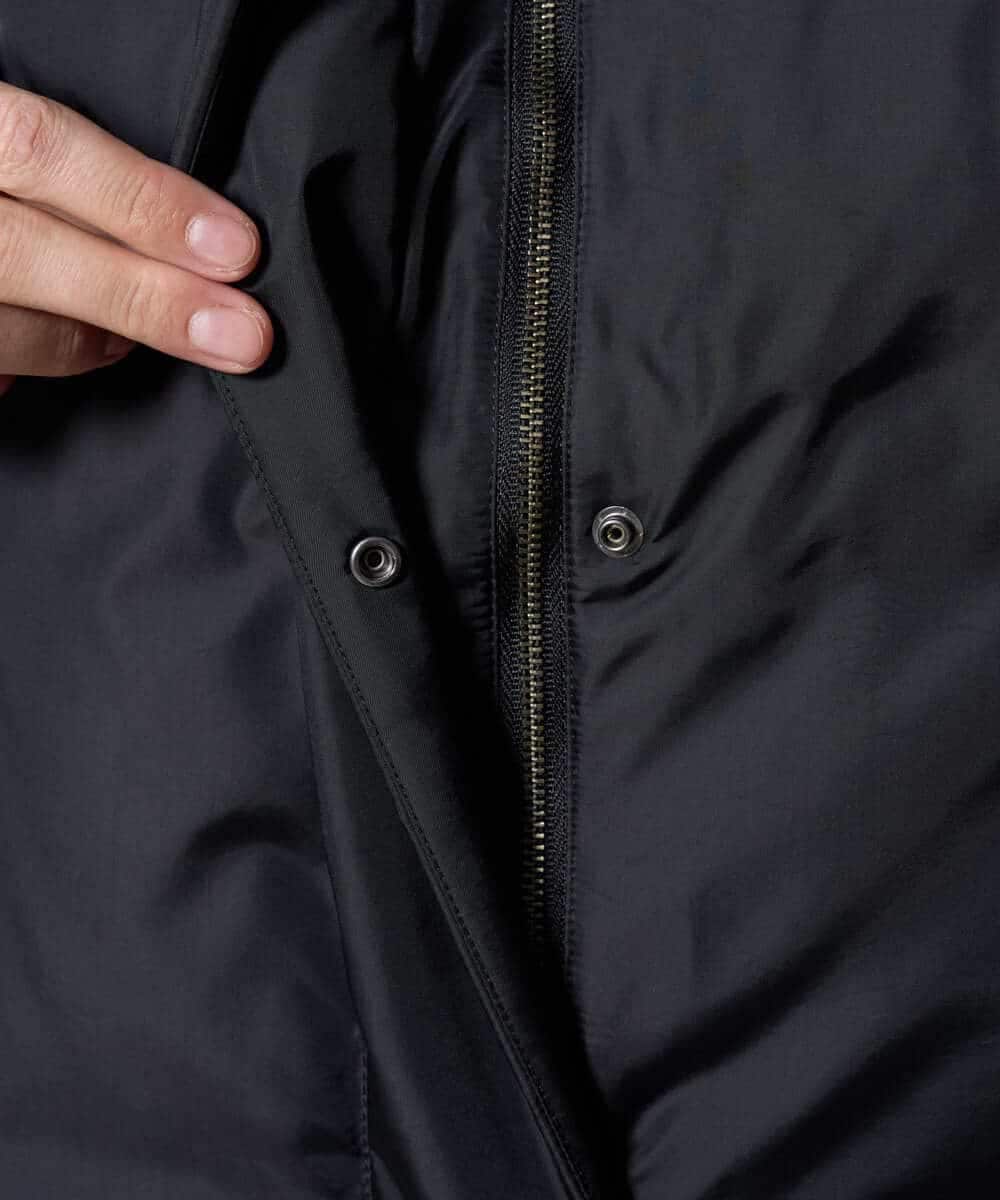 PYVAD44900 CHRISTIAN AUJARD(小さいサイズ)(メゾン ドゥ サンク) [暖か･軽い]フーディーダウンコート ブラック