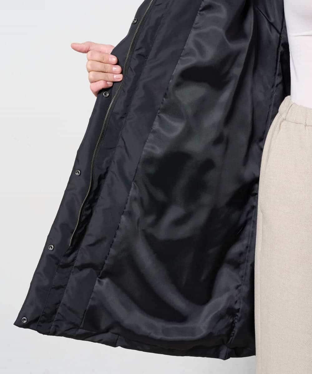 PYVAD44900 CHRISTIAN AUJARD(小さいサイズ)(メゾン ドゥ サンク) [暖か･軽い]フーディーダウンコート ブラック