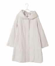 PYVAD44900 CHRISTIAN AUJARD(小さいサイズ)(メゾン ドゥ サンク) [暖か･軽い]フーディーダウンコート ブラック