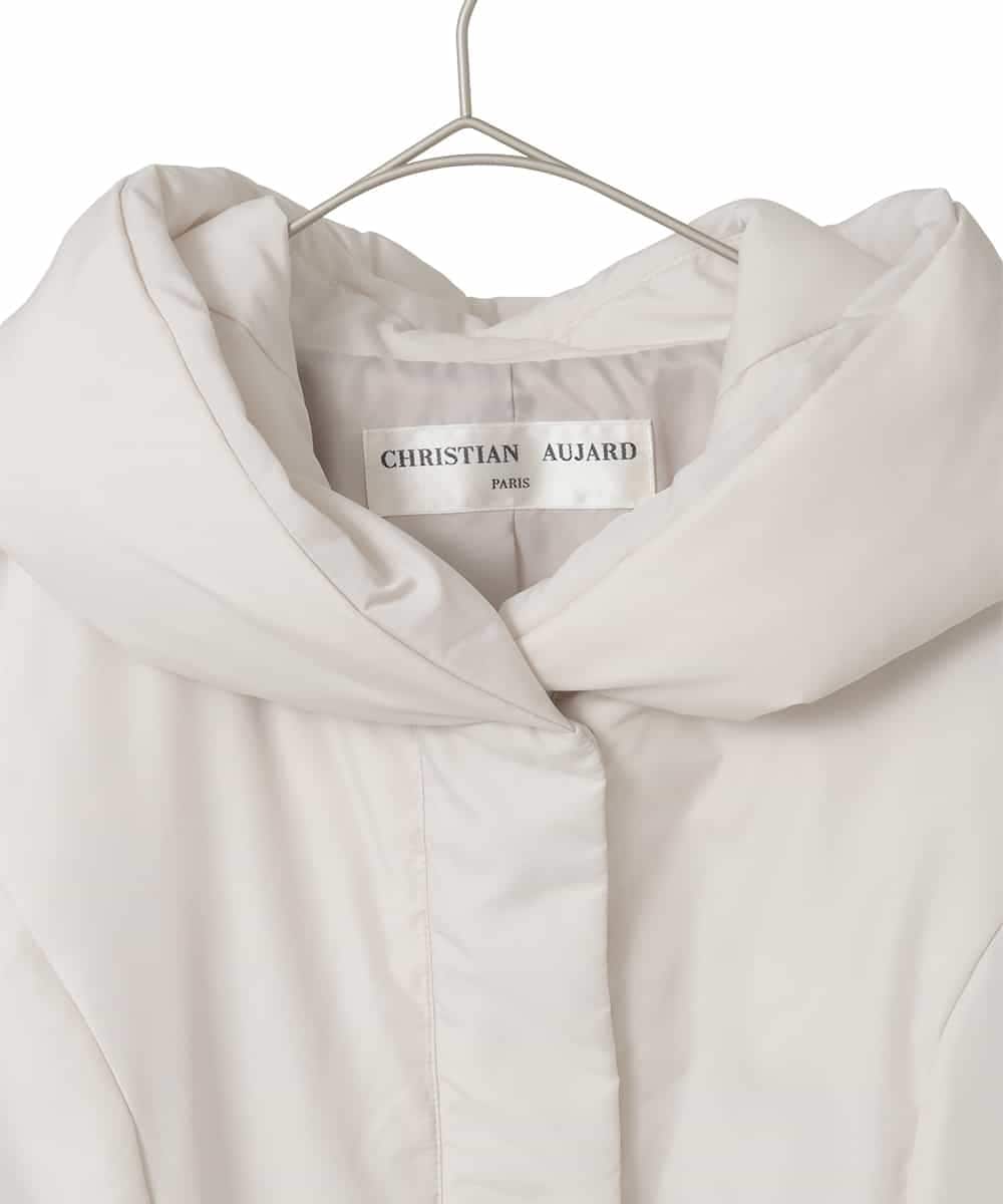 PYVAD44900 CHRISTIAN AUJARD(小さいサイズ)(メゾン ドゥ サンク) [暖か･軽い]フーディーダウンコート ブラック