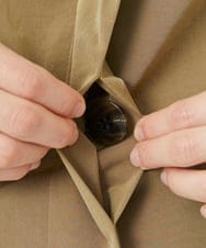 PYVAF10690 CHRISTIAN AUJARD(小さいサイズ)(メゾン ドゥ サンク) シャンブレーロングコート ベージュ