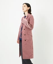 PYVAF10690 CHRISTIAN AUJARD(小さいサイズ)(メゾン ドゥ サンク) シャンブレーロングコート ベージュ