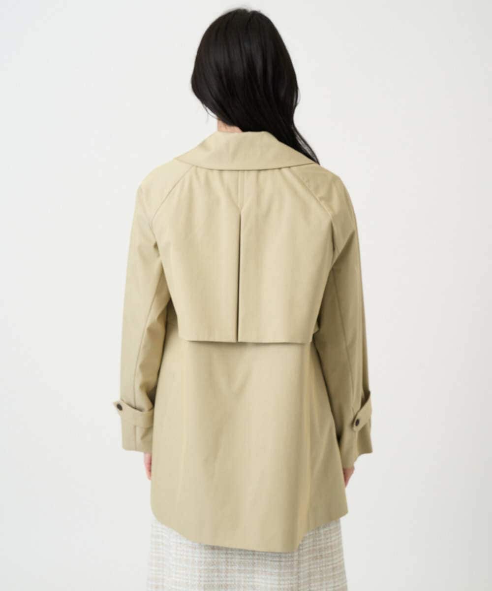 PYVEE04790 CHRISTIAN AUJARD(小さいサイズ)(メゾン ドゥ サンク) [ライナー付]デザインハーフコート ベージュ