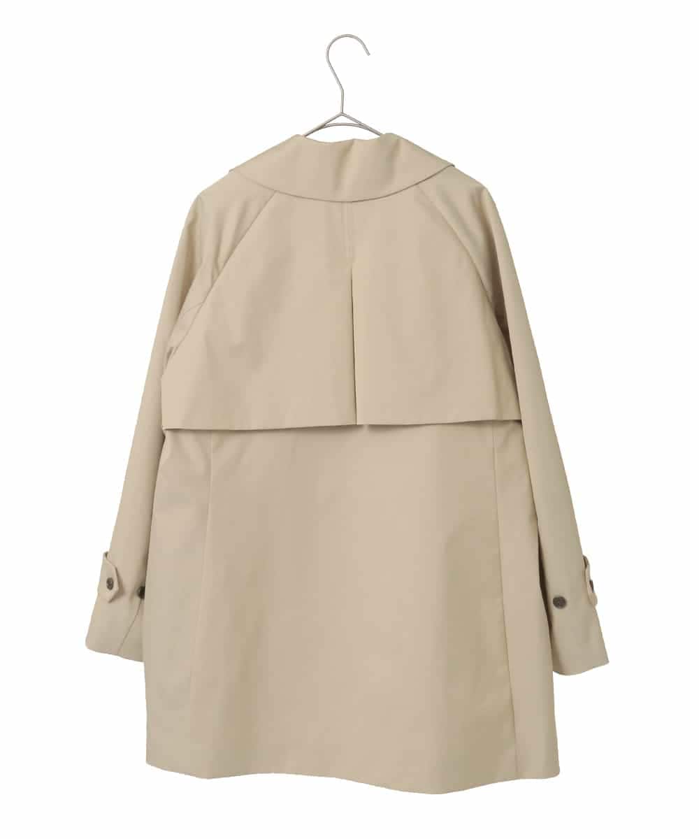 PYVEE04790 CHRISTIAN AUJARD(小さいサイズ)(メゾン ドゥ サンク) [ライナー付]デザインハーフコート ベージュ