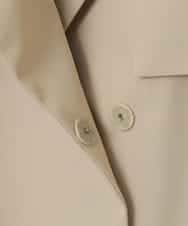 PYVEE04790 CHRISTIAN AUJARD(小さいサイズ)(メゾン ドゥ サンク) [ライナー付]デザインハーフコート ベージュ