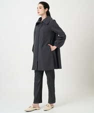 PYVEE16490 CHRISTIAN AUJARD(小さいサイズ)(メゾン ドゥ サンク) [軽い]タフタジップアップコート ダークグレー