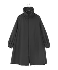 PYVEE16490 CHRISTIAN AUJARD(小さいサイズ)(メゾン ドゥ サンク) [軽い]タフタジップアップコート ダークグレー