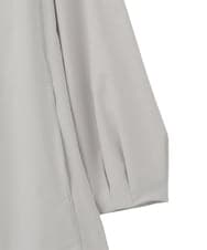 PYVEE16490 CHRISTIAN AUJARD(小さいサイズ)(メゾン ドゥ サンク) [軽い]タフタジップアップコート ダークグレー