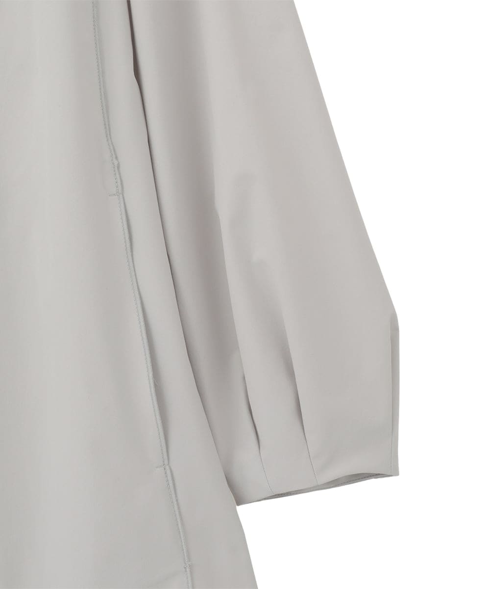 PYVEE16490 CHRISTIAN AUJARD(小さいサイズ)(メゾン ドゥ サンク) [軽い]タフタジップアップコート ダークグレー