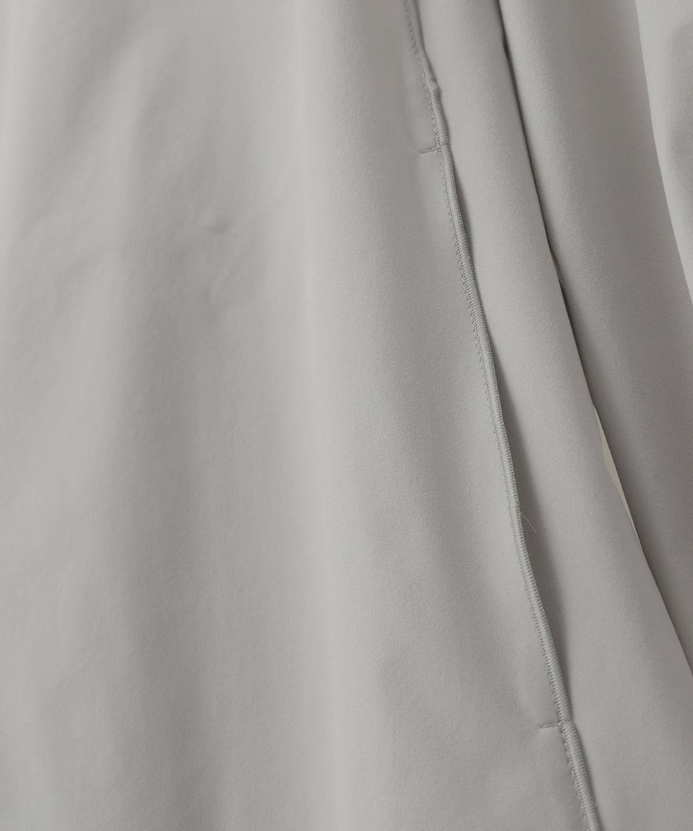 PYVEE16490 CHRISTIAN AUJARD(小さいサイズ)(メゾン ドゥ サンク) [軽い]タフタジップアップコート ダークグレー