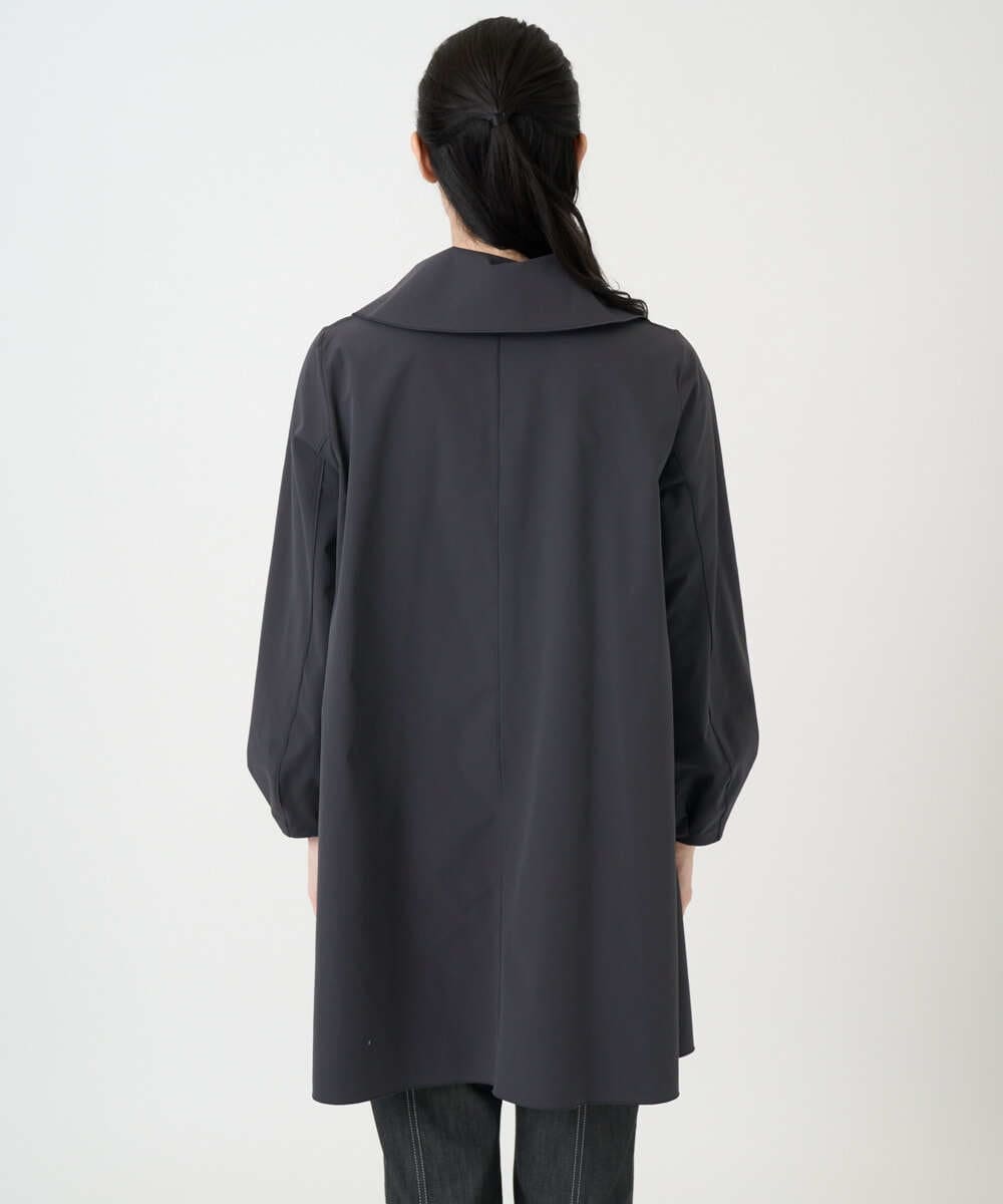 PYVEE16490 CHRISTIAN AUJARD(小さいサイズ)(メゾン ドゥ サンク) [軽い]タフタジップアップコート ダークグレー