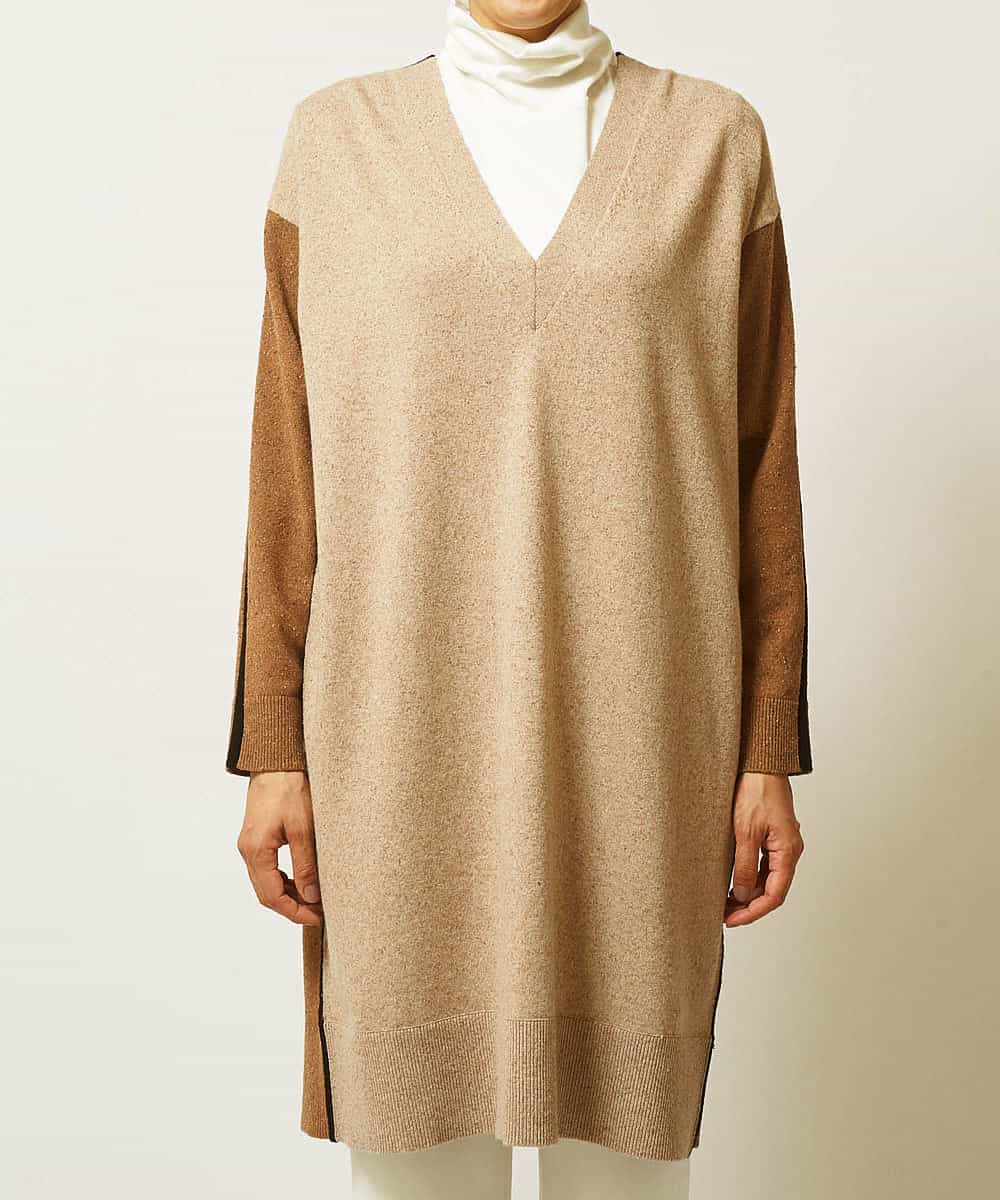 Georges Rech ジョルジュ レッシュ シルクネップニットワンピース イトキンオンラインストア