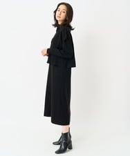 PZAAW39390 GEORGES RECH(ジョルジュ・レッシュ)  [2点セット]ファインウールレイヤードワンピース グレー