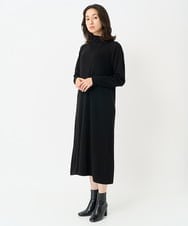 PZAAW39390 GEORGES RECH(ジョルジュ・レッシュ)  [2点セット]ファインウールレイヤードワンピース グレー