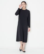 PZAEU05390 GEORGES RECH(ジョルジュ・レッシュ) [セットアップ対応]ニットベストレイヤードワンピース グレー