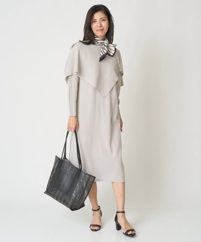 PZAEW15390 GEORGES RECH [2点セット]アンサンブルニットワンピース