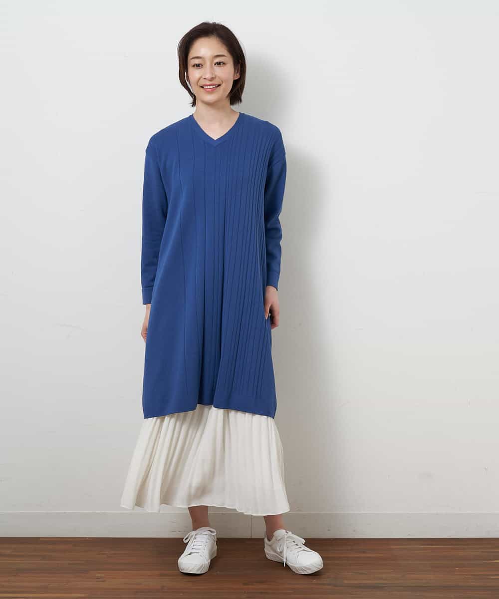 Georges Rech ジョルジュ レッシュ 洗える チュニックニットワンピース イトキンオンラインストア