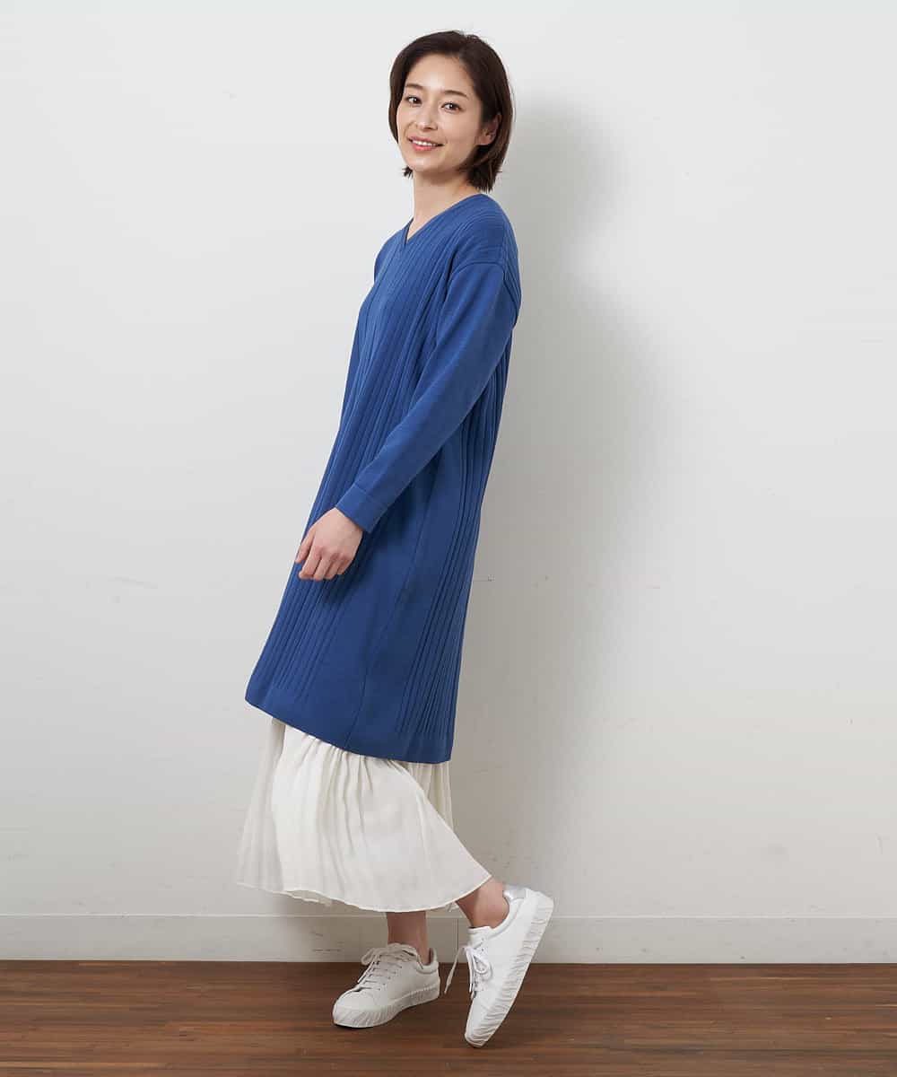 Georges Rech ジョルジュ レッシュ 洗える チュニックニットワンピース イトキンオンラインストア