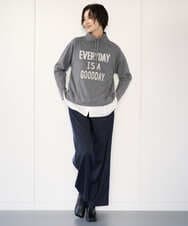 PZBAD37240 GEORGES RECH(ジョルジュ・レッシュ) [日本製]ロマンティックタックフリルブラウス ホワイト