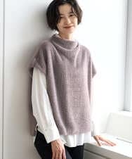 PZBAD37240 GEORGES RECH(ジョルジュ・レッシュ) [日本製]ロマンティックタックフリルブラウス ホワイト