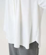 PZBAD37240 GEORGES RECH(ジョルジュ・レッシュ) [日本製]ロマンティックタックフリルブラウス ホワイト