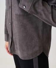 PZBAD62290 GEORGES RECH(ジョルジュ・レッシュ)  [日本製]コーデュロイシャツジャケット ダークグレー