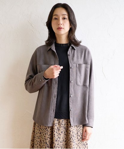 PZBAD62290 GEORGES RECH  [日本製]コーデュロイシャツジャケット