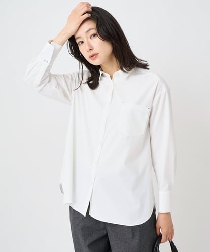 PZBAE52230   [日本製]ストレッチタイプライターシャツ