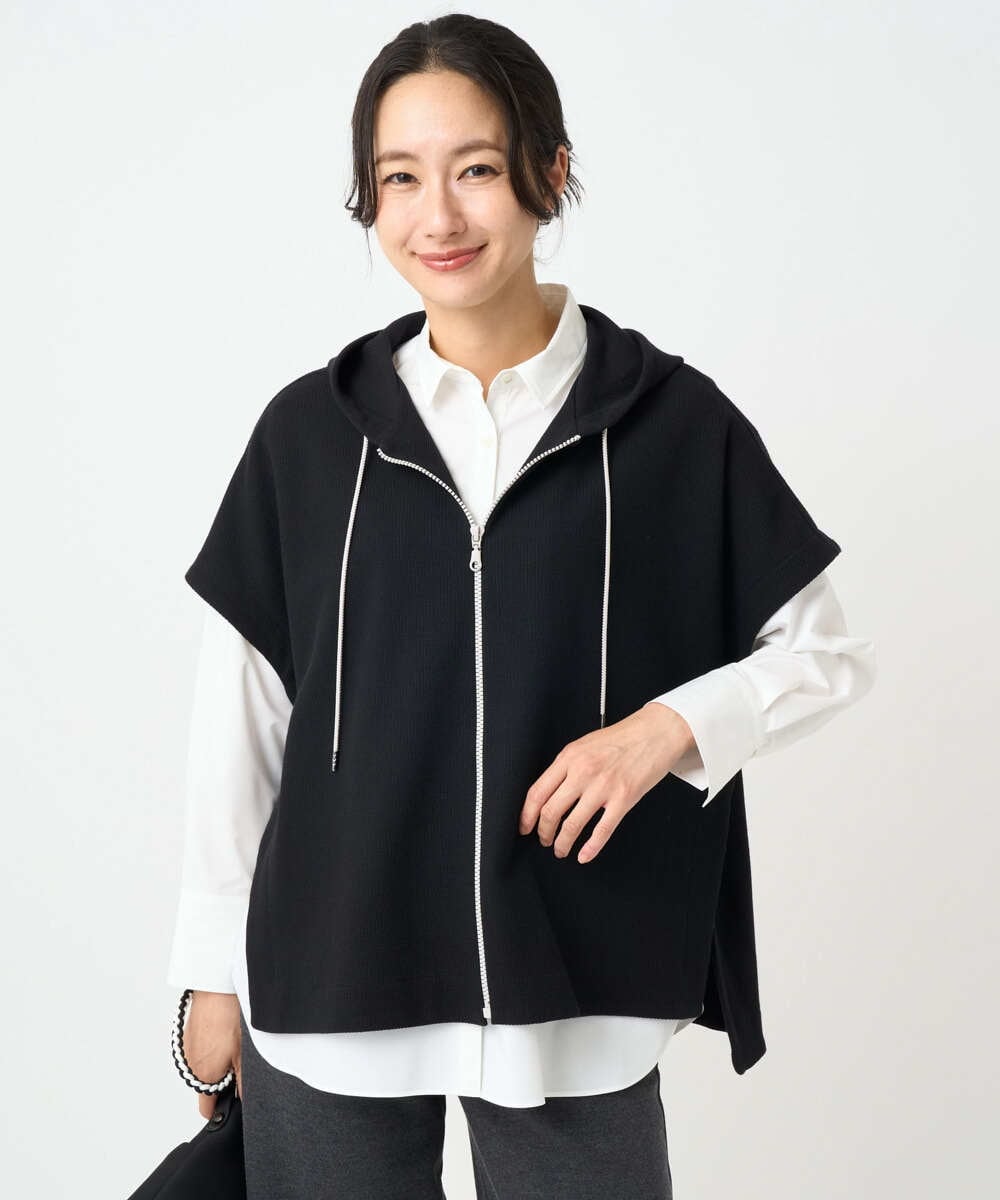 PZBAE52230 GEORGES RECH(ジョルジュ・レッシュ)  [日本製]ストレッチタイプライターシャツ ホワイト