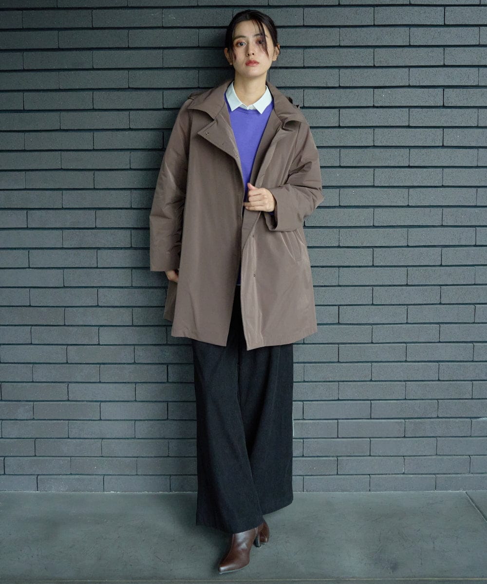 PZBAG17230 GEORGES RECH(ジョルジュ・レッシュ) ベーシックレギュラーカラーシャツ ブラック