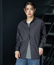 PZBAG17230 GEORGES RECH(ジョルジュ・レッシュ) ベーシックレギュラーカラーシャツ ブラック