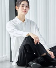 PZBAG17230 GEORGES RECH(ジョルジュ・レッシュ) ベーシックレギュラーカラーシャツ ブラック