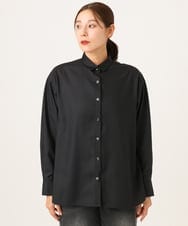 PZBAG17230 GEORGES RECH(ジョルジュ・レッシュ) ベーシックレギュラーカラーシャツ ブラック