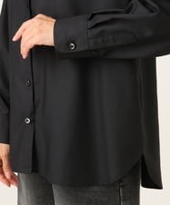 PZBAG17230 GEORGES RECH(ジョルジュ・レッシュ) ベーシックレギュラーカラーシャツ ブラック