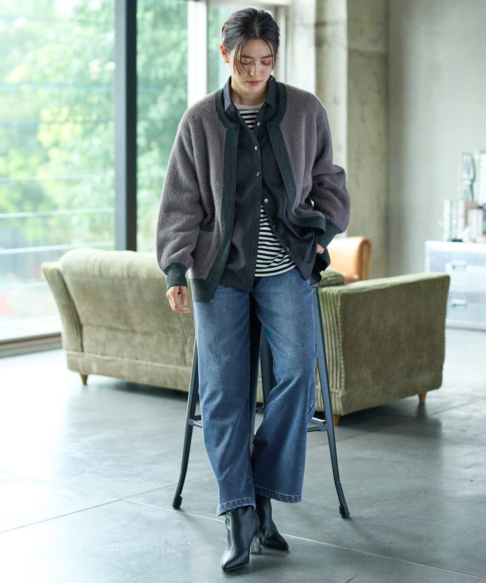PZBAG17230 GEORGES RECH(ジョルジュ・レッシュ) ベーシックレギュラーカラーシャツ ブラック