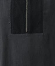 PZBAH06250 GEORGES RECH(ジョルジュ・レッシュ) 異素材コンビジッププルオーバー カーキ