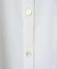 PZBEE05230 GEORGES RECH(ジョルジュ・レッシュ) [日本製]バンドカラーシャツ ネイビー(ストライプ柄)