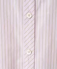 PZBEF31230 GEORGES RECH(ジョルジュ・レッシュ)  [日本製]コットンブロードストライプシャツ グリーン