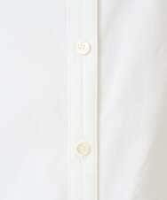 PZBEF31230 GEORGES RECH(ジョルジュ・レッシュ)  [日本製]コットンブロードストライプシャツ グリーン