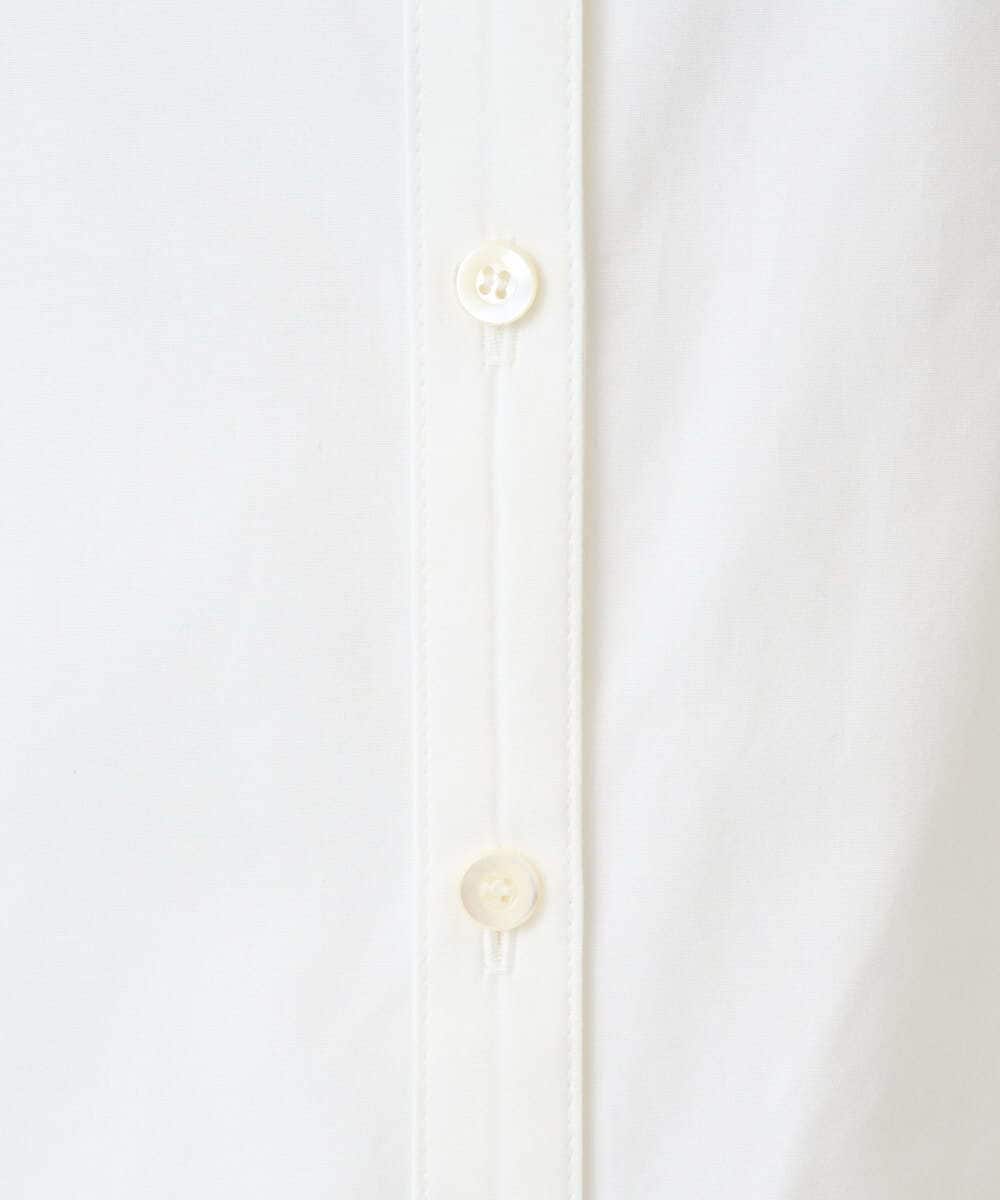 PZBEF31230 GEORGES RECH(ジョルジュ・レッシュ)  [日本製]コットンブロードストライプシャツ グリーン