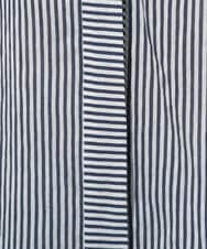 PZBGD04270 GEORGES RECH(ジョルジュ・レッシュ) バンドカラードルマンスリーブブラウス ライトブルー