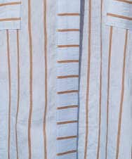 PZBGD04270 GEORGES RECH(ジョルジュ・レッシュ) バンドカラードルマンスリーブブラウス ライトブルー