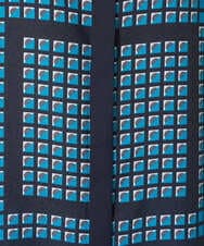 PZBGD14290 GEORGES RECH(ジョルジュ・レッシュ)  [日本製/セットアップ対応]ジオメトリックスカーフ柄ブラウス ベージュ系