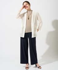 PZBGD20230 GEORGES RECH(ジョルジュ・レッシュ) プリーツフレンチスリーブプルオーバー ブラック