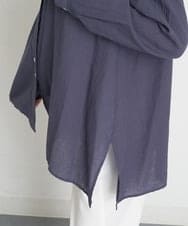 PZBGT48270 GEORGES RECH(ジョルジュ・レッシュ) ヘムラインカラーシャツ ネイビー