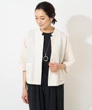 PZBGV50330 GEORGES RECH(ジョルジュ・レッシュ)  [セットアップ対応]サッカーショートシャツジャケット ブラック